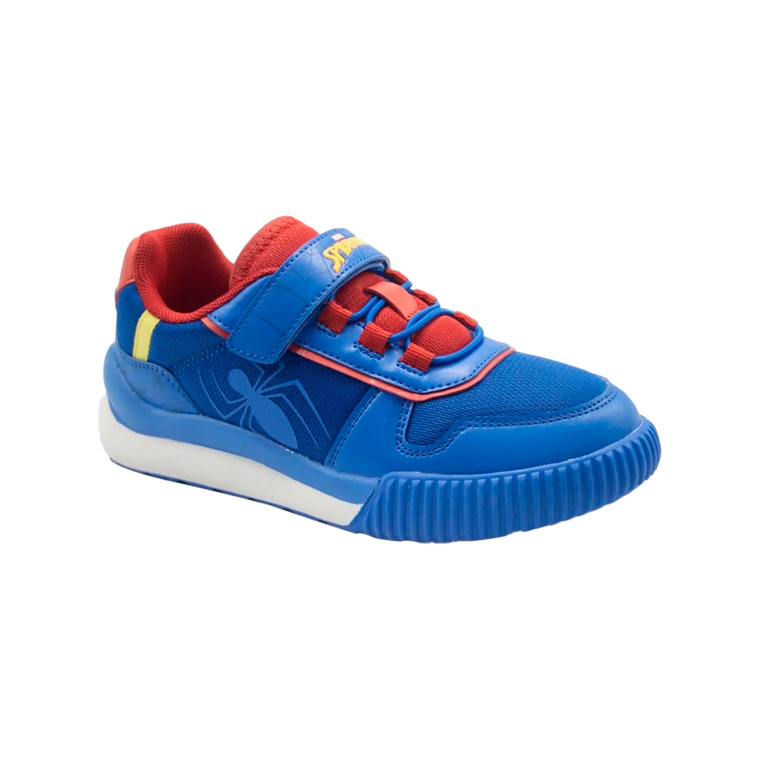 ZAPATILLAS CON DISEÑO SPIDERMAN PARA NIÑO AZUL Y ROJO CON VELCRO - 1