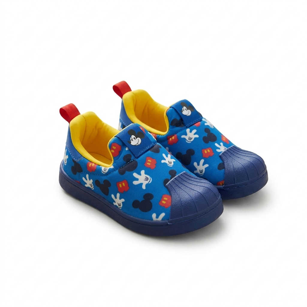 ZAPATILLAS PARA NIÑO AZUL CON DISEÑO MICKEY MOUSE - 1