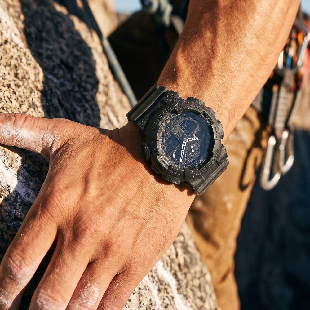 CASIO G-SHOCK GA-100-1A1: RESISTENCIA Y PRECISIÓN PARA CADA RETO - 4