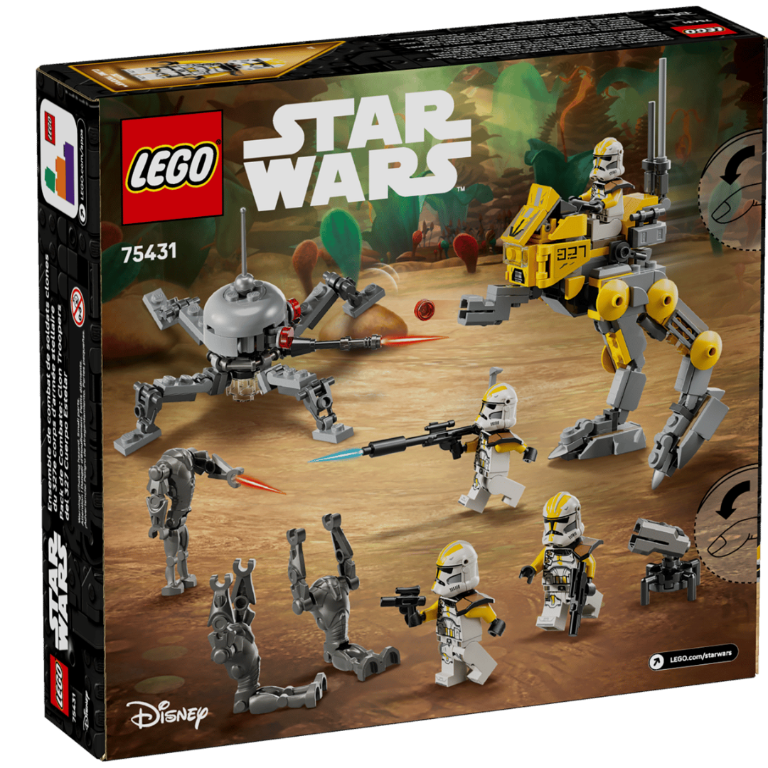 STAR WARS™ #75431 PACK DE COMBATE: SOLDADOS CLON DEL 327, 258 PIEZAS - 1