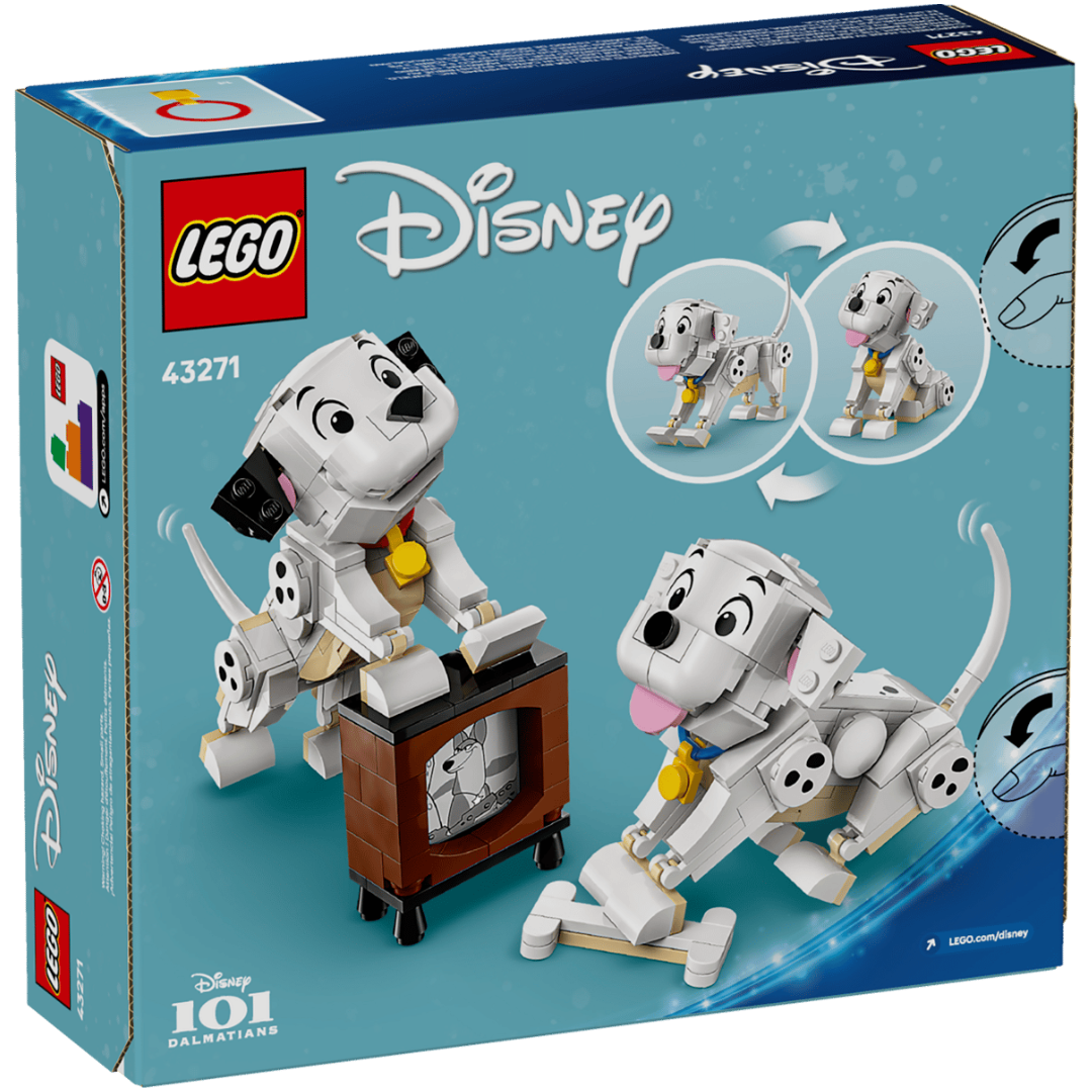 LEGO LUCKY Y PENNY: CACHORROS DE 101 DÁLMATAS #43271, 268 PIEZAS - 1