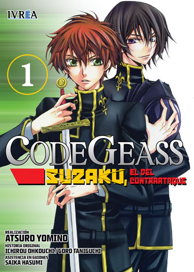 MANGA CODE GEASS
SUZAKU, EL DEL CONTRAATAQUE TOMO 01 - 1