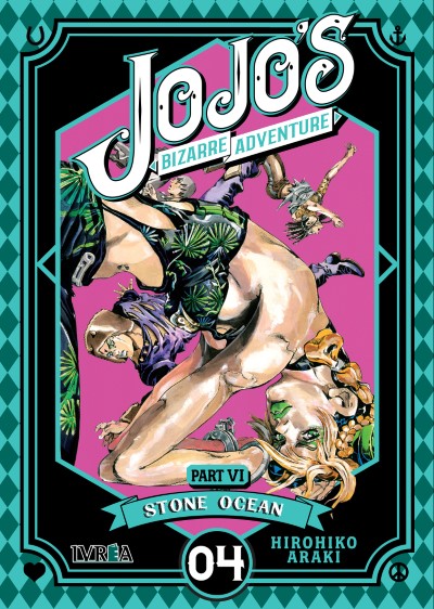 MANGA JOJO'S BIZARRE ADVENTURE
PARTE 6 STONE OCEAN TOMO 04 - 1