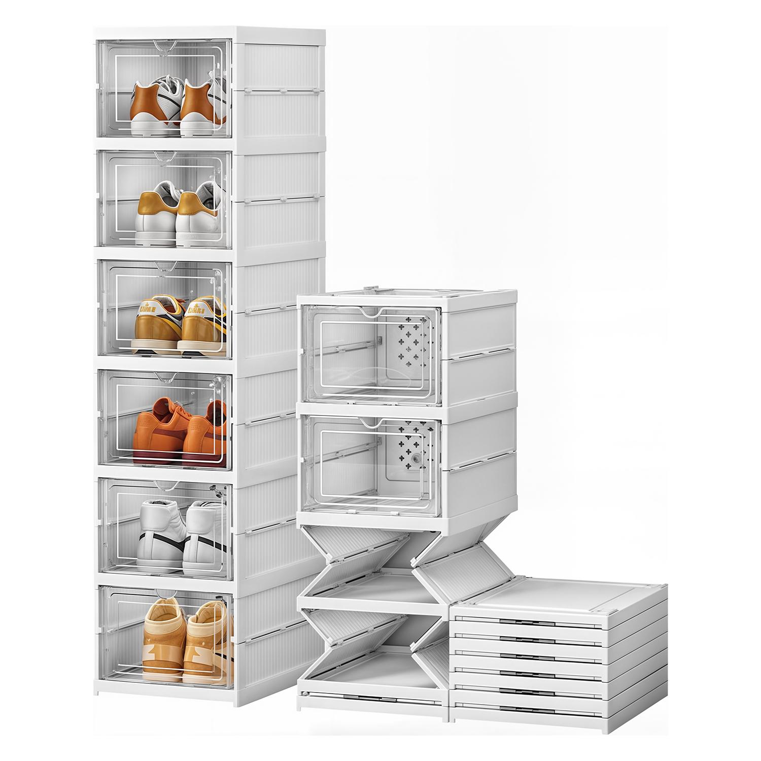 ZAPATERA PLEGABLE DE 6 NIVELES ORGANIZADOR DE ALMACENAMIENTO - 1