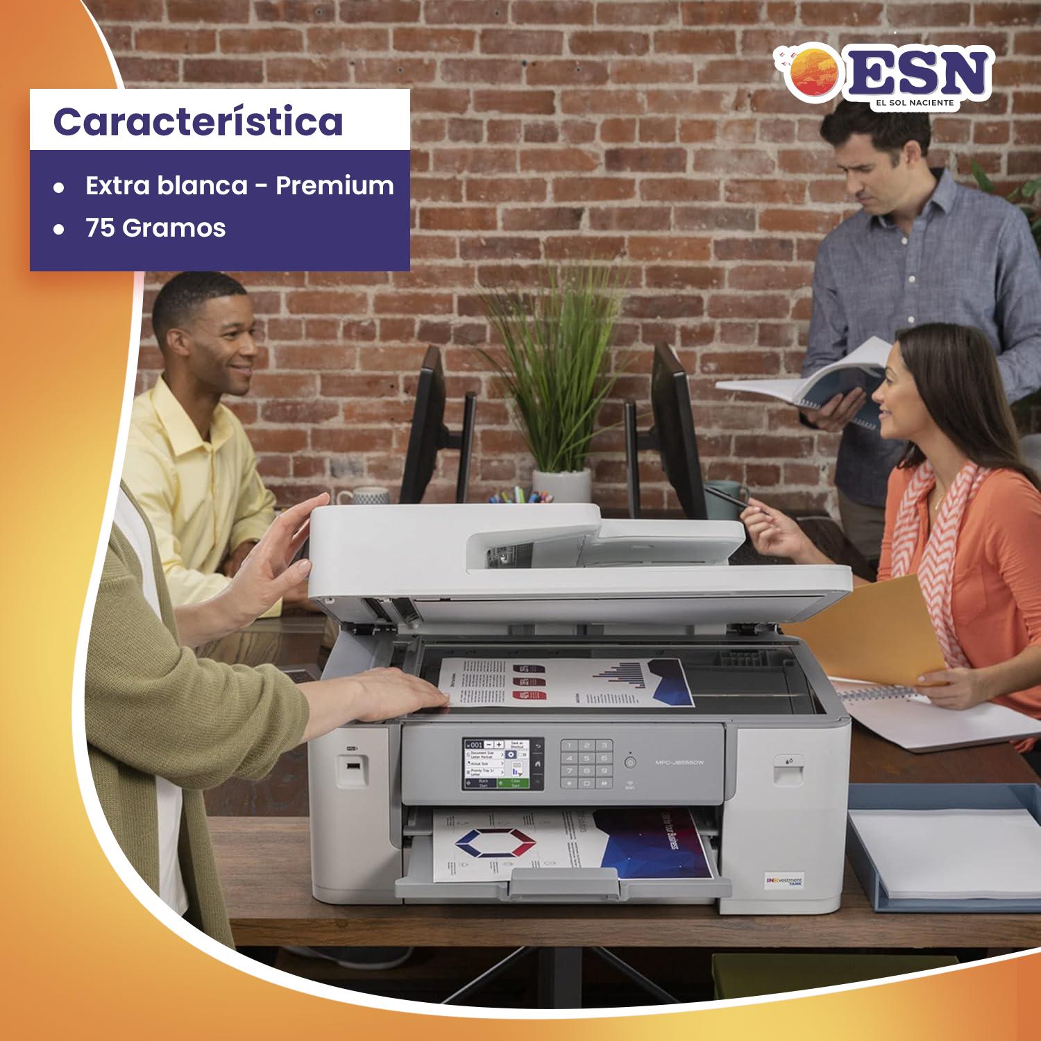 PAPEL BOND FOTOCOPIA A4 75GR 500 HOJAS EXTRA BLANCO - 3