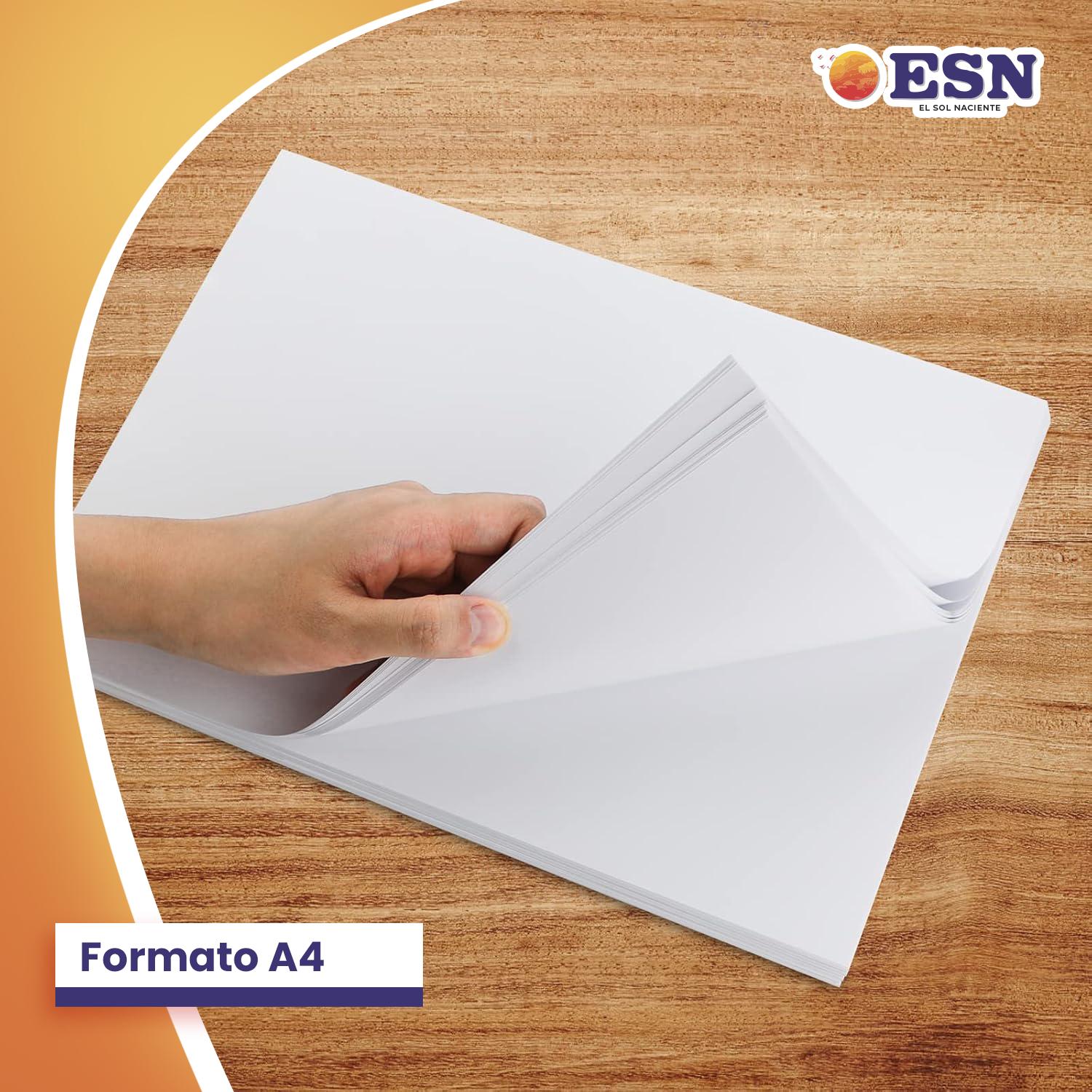 PAPEL BOND FOTOCOPIA A4 75GR 500 HOJAS EXTRA BLANCO - 4