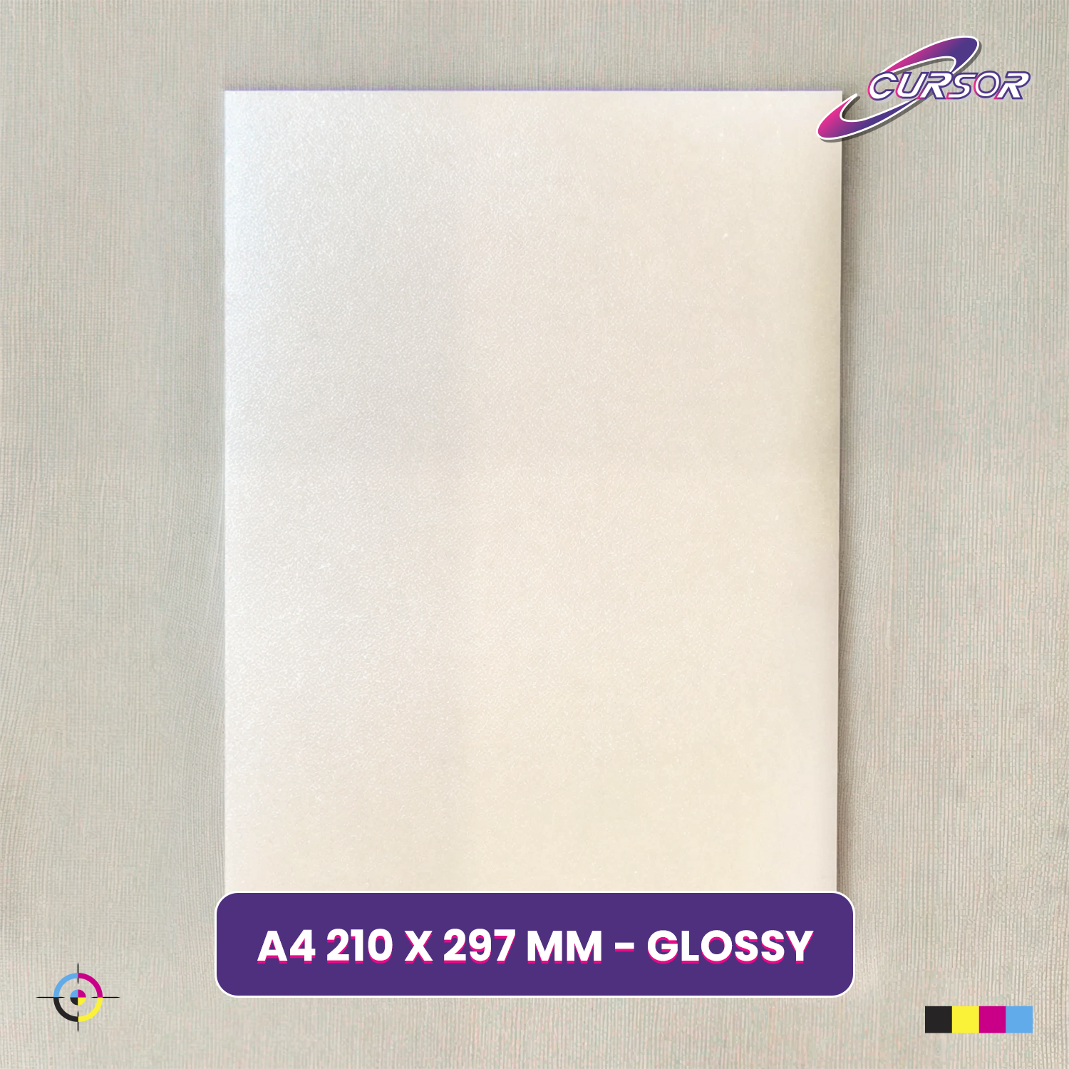 PAPEL OPALINA TEXTURADA GLOSSY 230G 50 HOJAS A4 CURSOR - 7