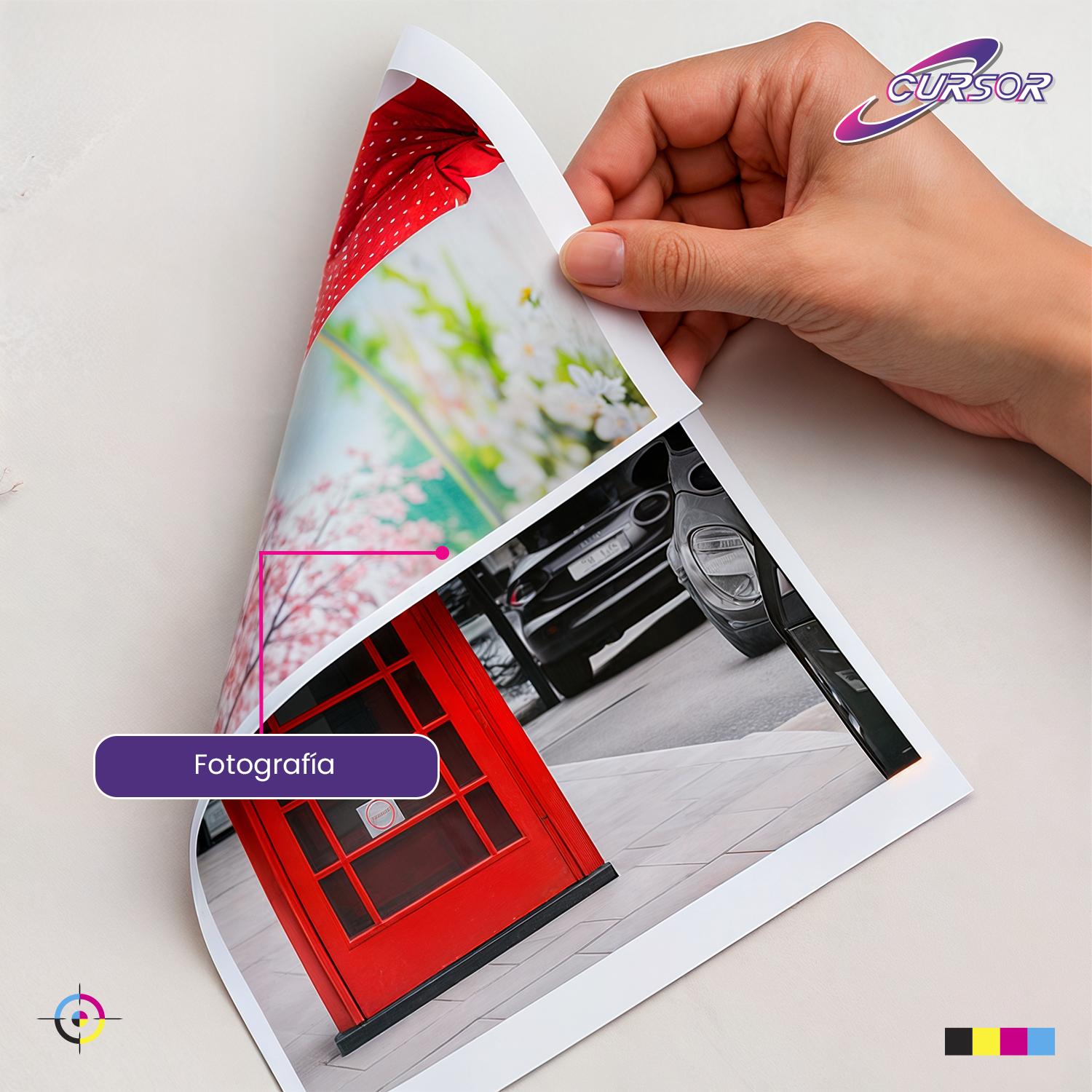 PAPEL DOBLE FAZ FOTOGRÁFICO MATTE A4 220GR 50HOJAS - 5