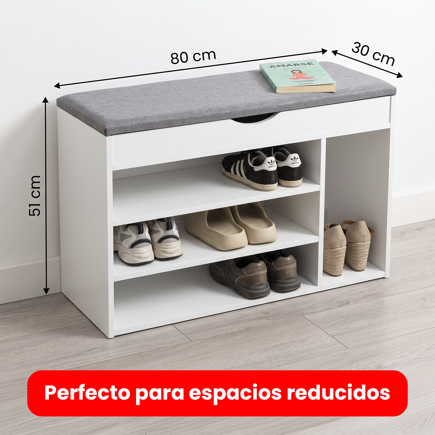 ZAPATERO ORGANIZADOR BANCA PROBADOR BLANCO - 4
