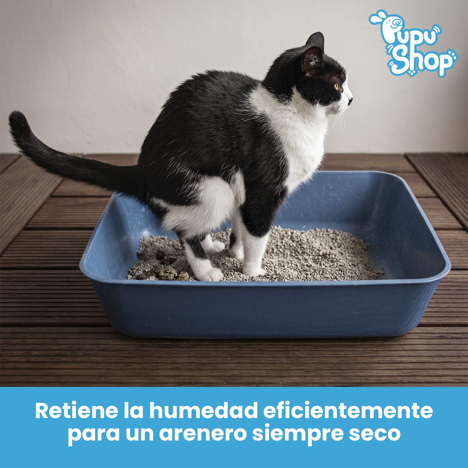 ARENA SANITARIA PARA GATOS 20KG / 25LTS BENTONITA - 6