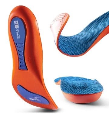 PLANTILLAS DEPORTIVAS UNISEX ESPUMA EVA NARANJA CONFORTABLES TALLA 40 - 1