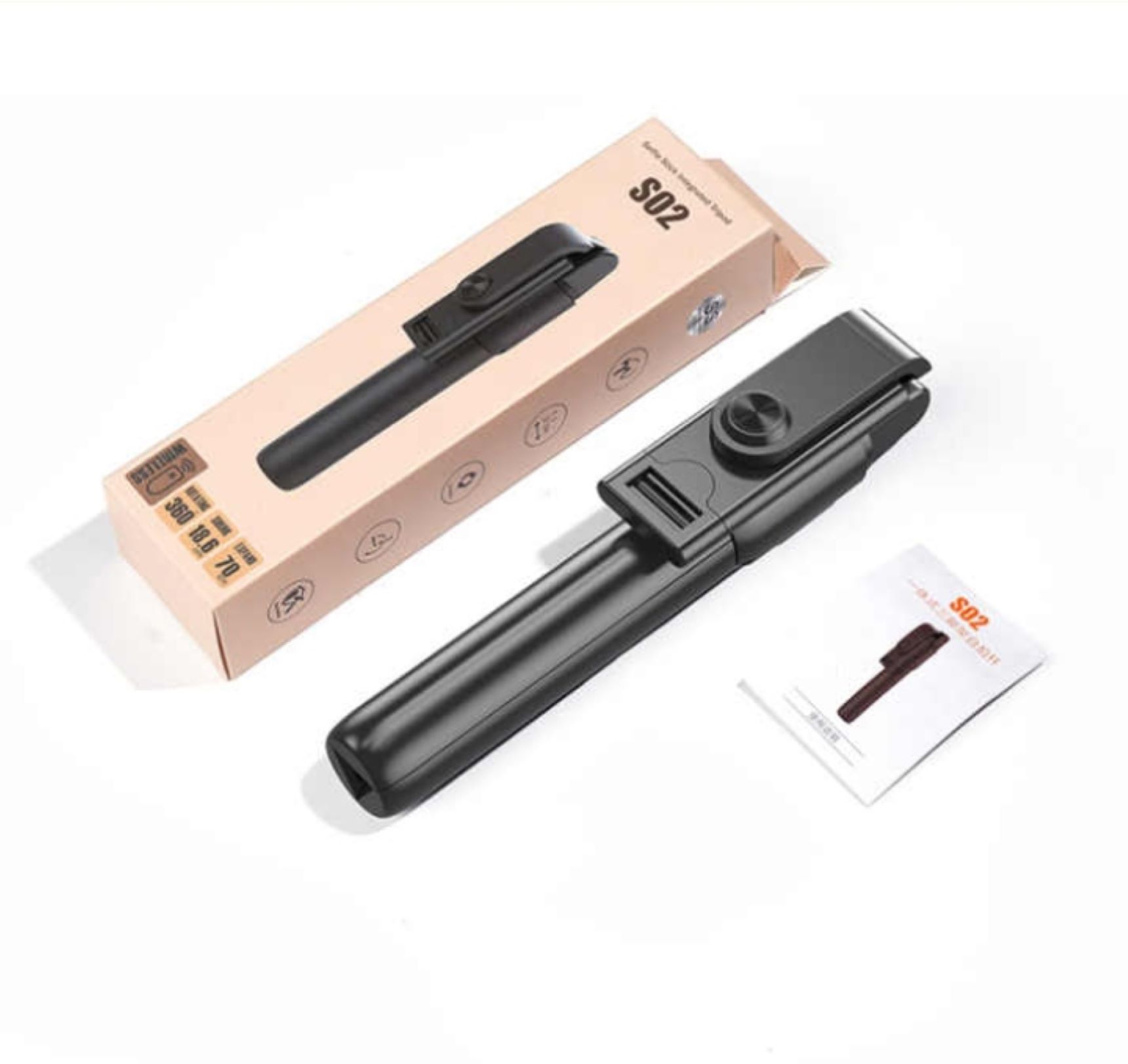 PALO SELFIE 2 EN 1 ESTABILIZADOR S02 CON CONTROL BLUETOOTH - 4