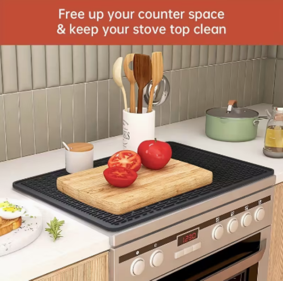 ALFOMBRA PROTECTORA DE SILICONA PARA COCINA MAT MULTIPROPOSITO - 4