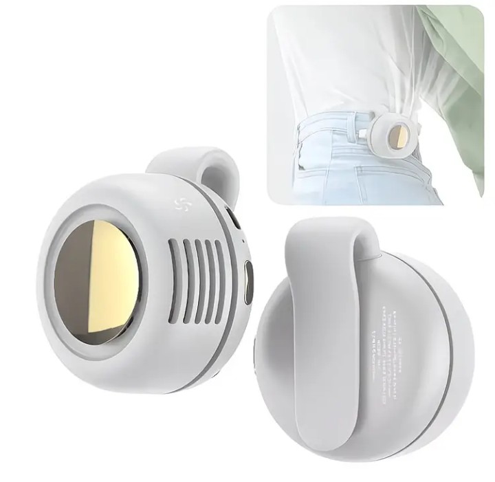 VENTILADOR PORTATIL RECARGABLE CON CLIP PARA SOSTENER - 1