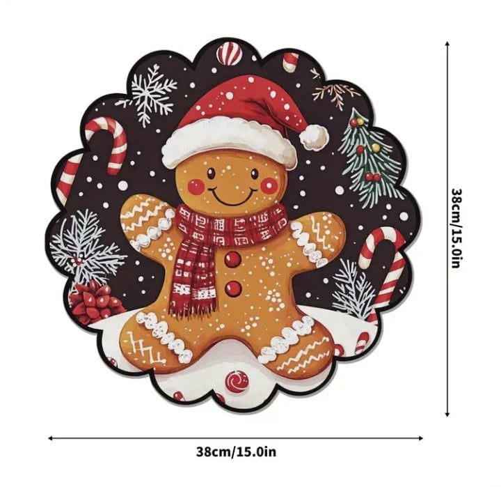 SET DE 4 INDIVIDUALES NAVIDEÑOS DE MESA Y COMEDOR - 2