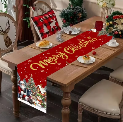 CAMINO DE MESA NAVIDEÑO 180X35 CM - 1