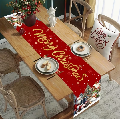 CAMINO DE MESA NAVIDEÑO 180X35 CM - 4