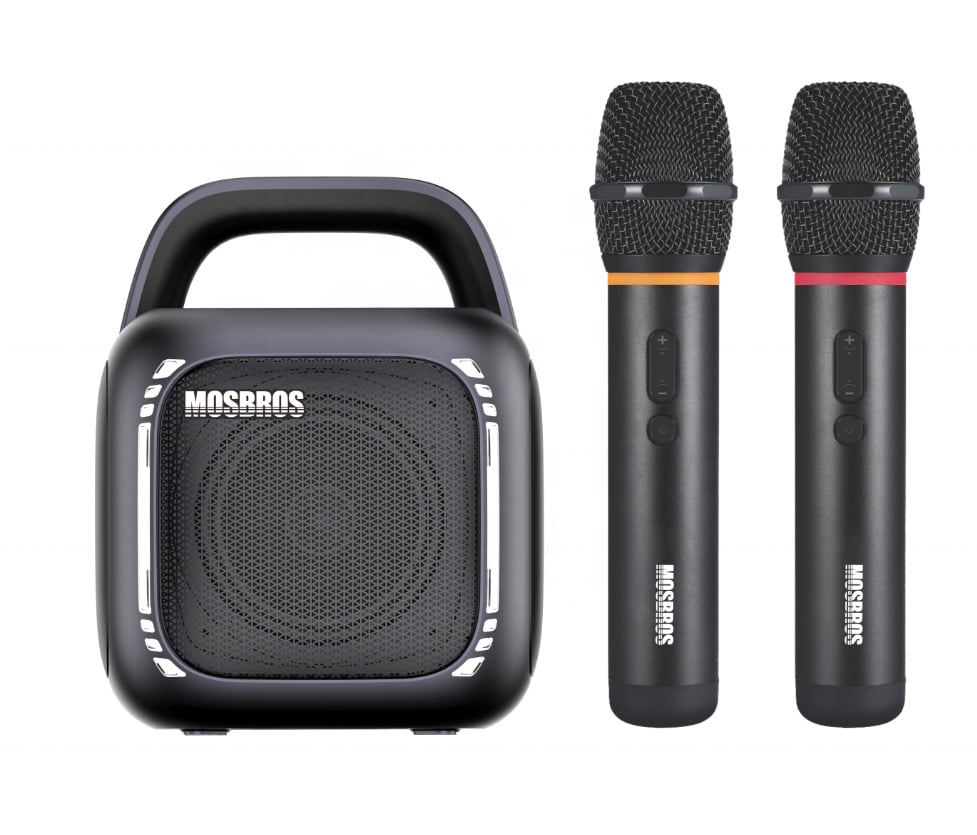 PARLANTE KARAOKE PORTÁTIL MOSBROS KARABOX 50W IPX6 - 2