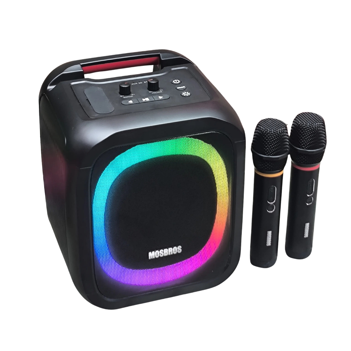 PARLANTE KARAOKE MOSBROS KARABASS 7K 70W NEGRO - 4
