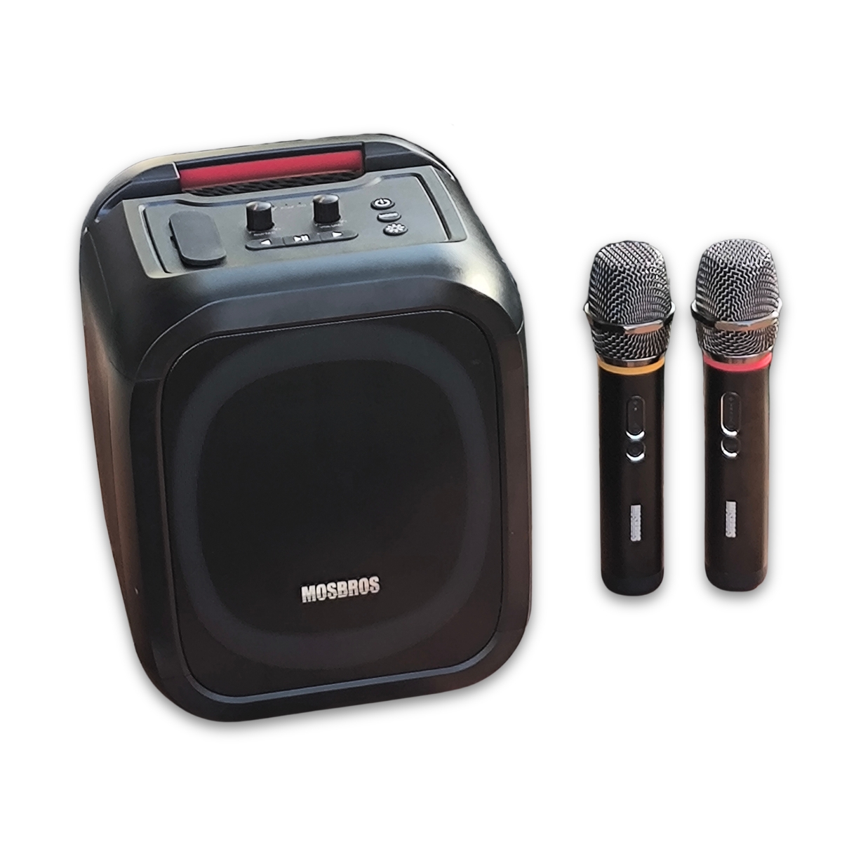 PARLANTE KARAOKE MOSBROS KARABASS 7K 70W NEGRO - 6