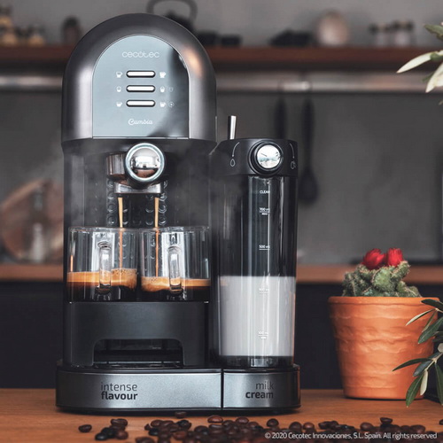 CAFETERA SEMIAUTOMÁTICA CUMBIA POWER INSTANT-CCINO 20 CHIC SERIE NERA - 8