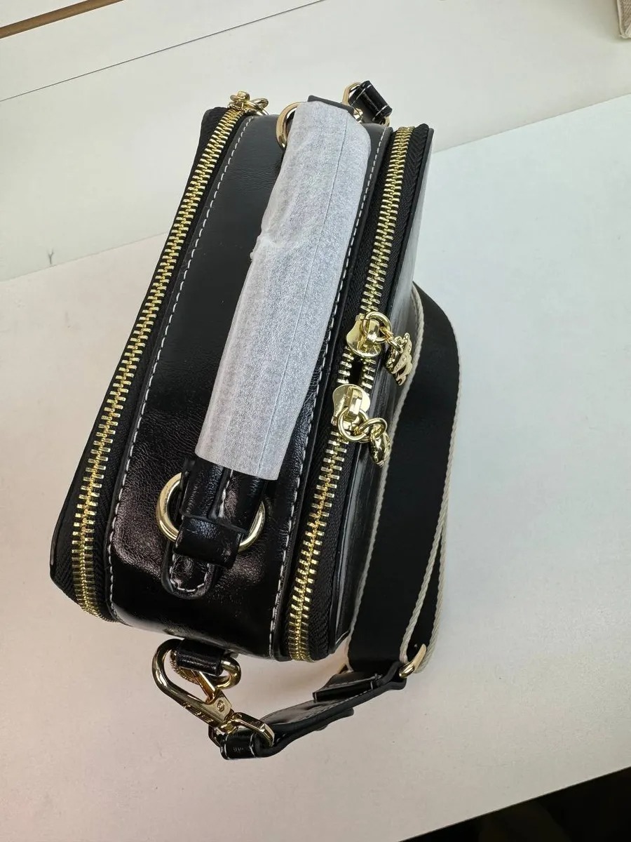 CARTERA BEAR CUERO OSITO BLACK LOLITAS - 2