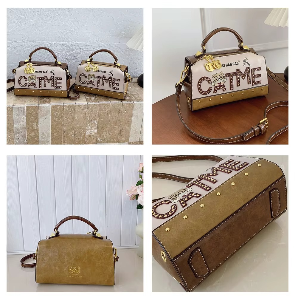 CARTERA BEAR CUERO OSITO COLORETE - 8
