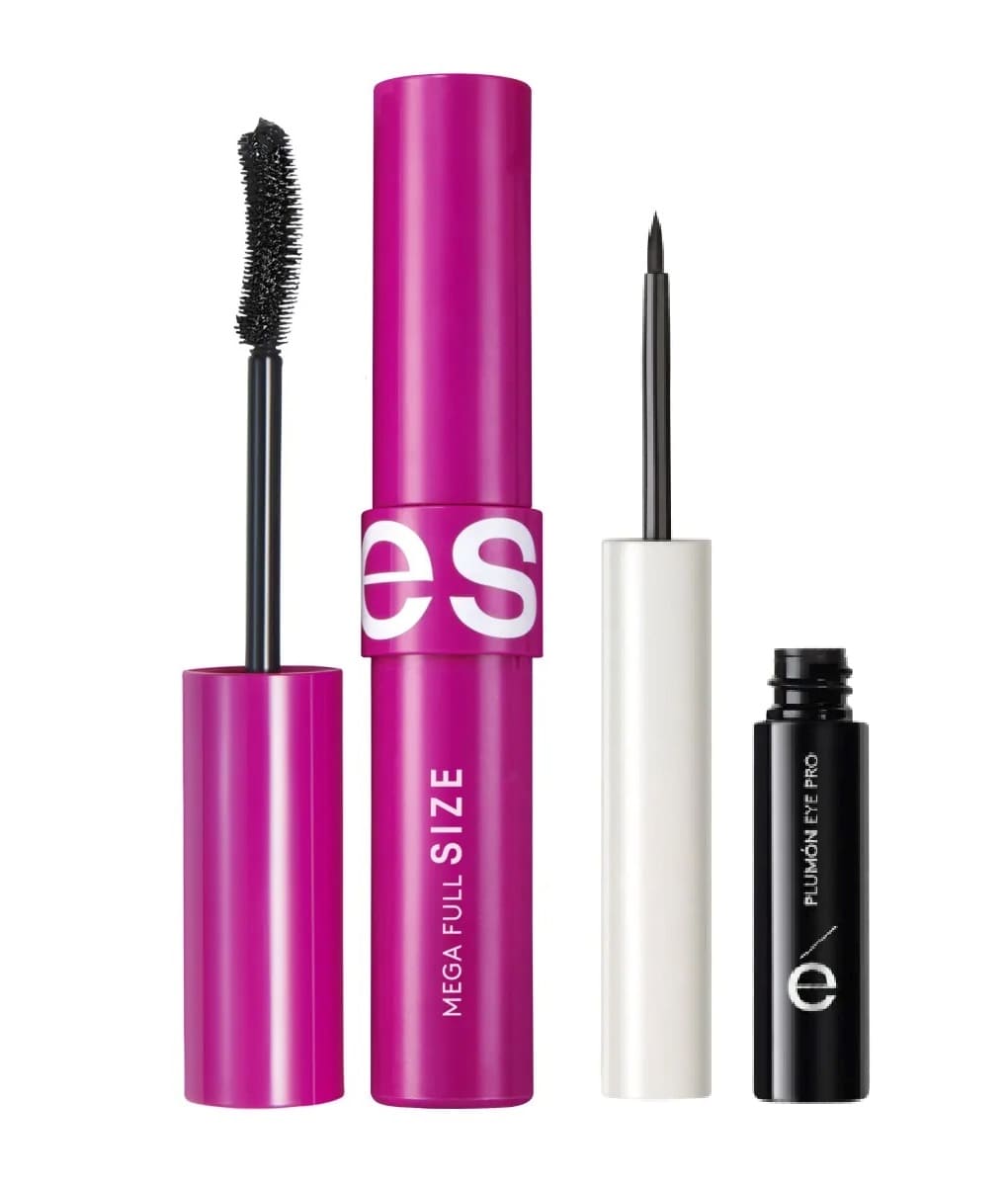 SET ESIKA MÁSCARA MEGA FULL SIZE APA + DELINEADOR EYE PRO PLUMON - 1