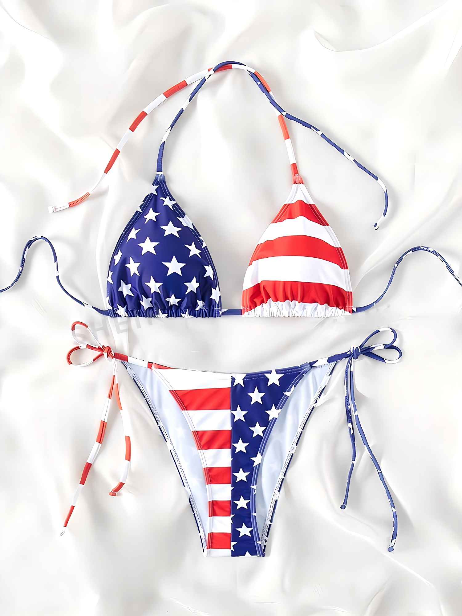 BIKINI LOLITAS ESTAMPADO DE BANDERA - 2