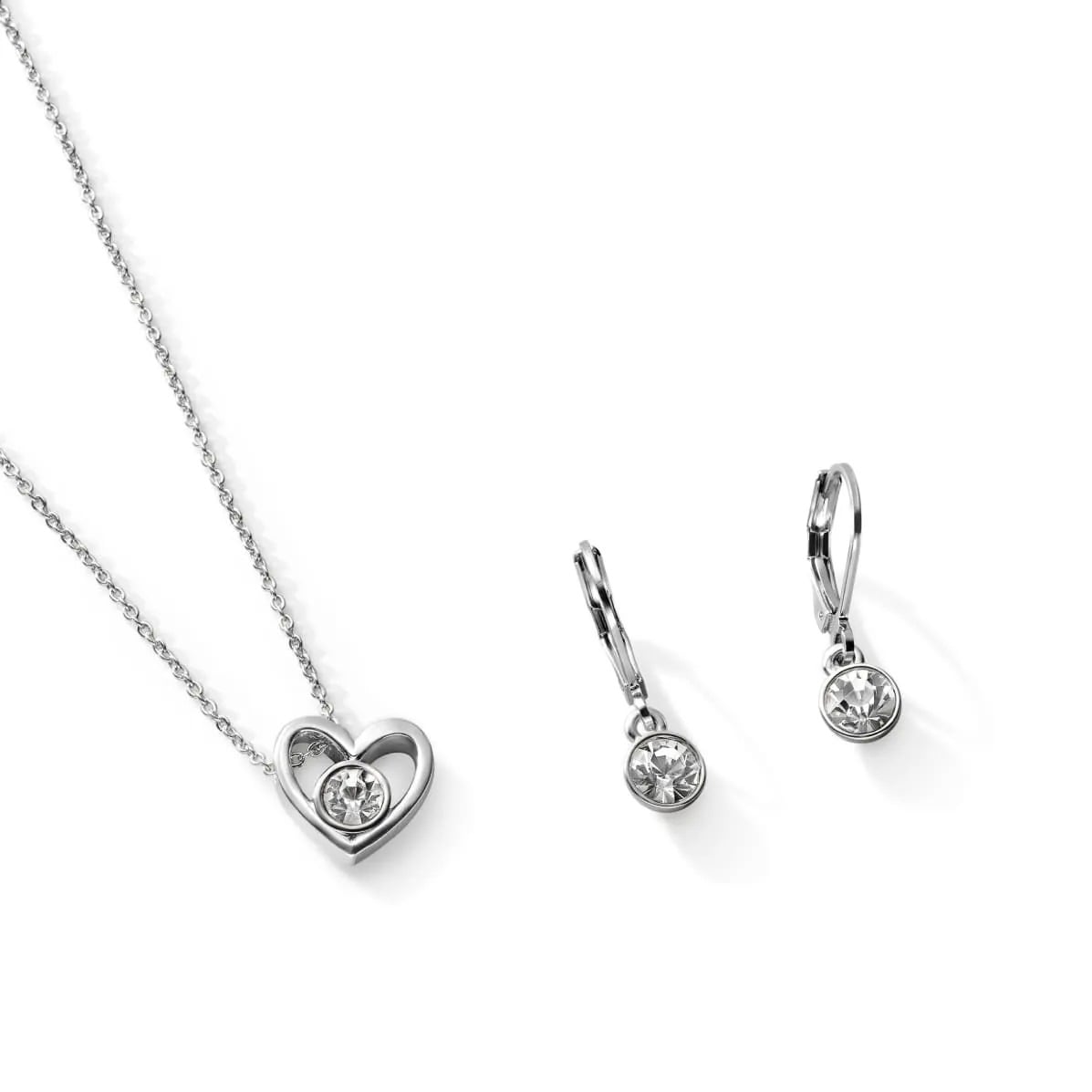SET COLLAR + ARETES AMAZING LOVE CORAZÓN ESIKA - 3