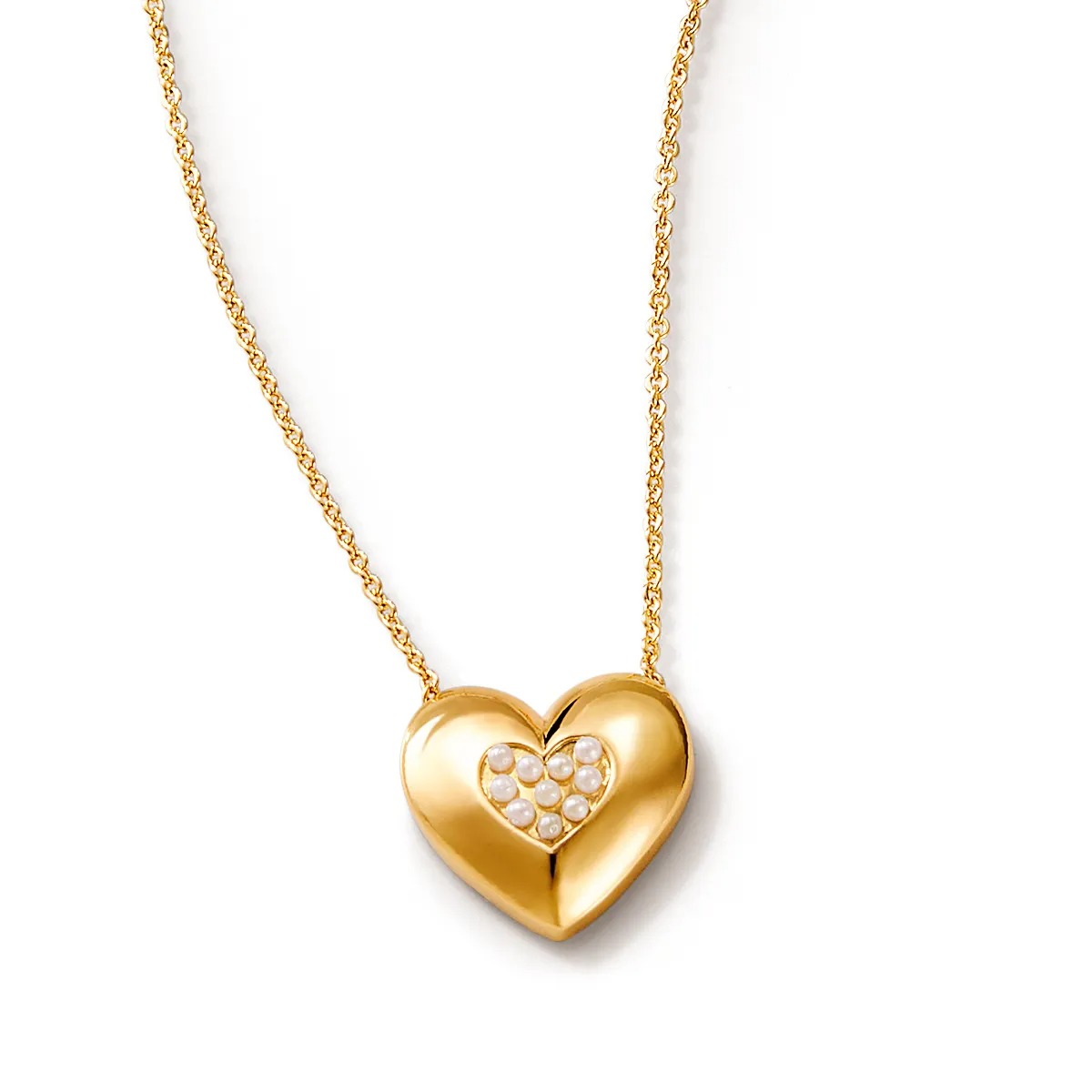 COLLAR PEARL HEART CORAZÓN – FINART BY ÉSIKA - 1