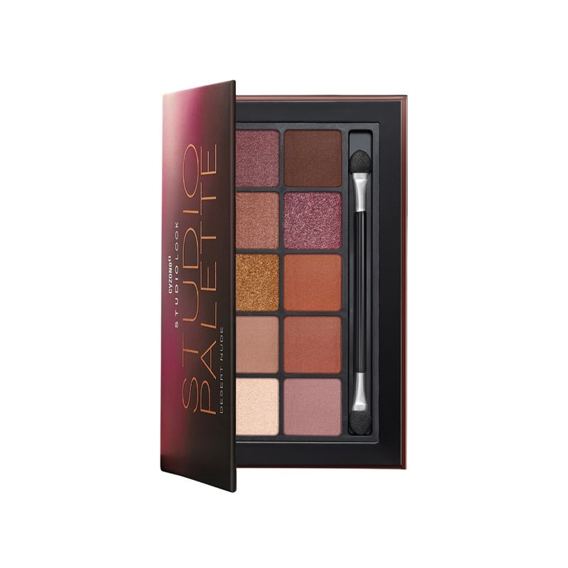 PALETA DE SOMBRAS STUDIO LOOK COLOR DESERT NUDE CYZONE - 1