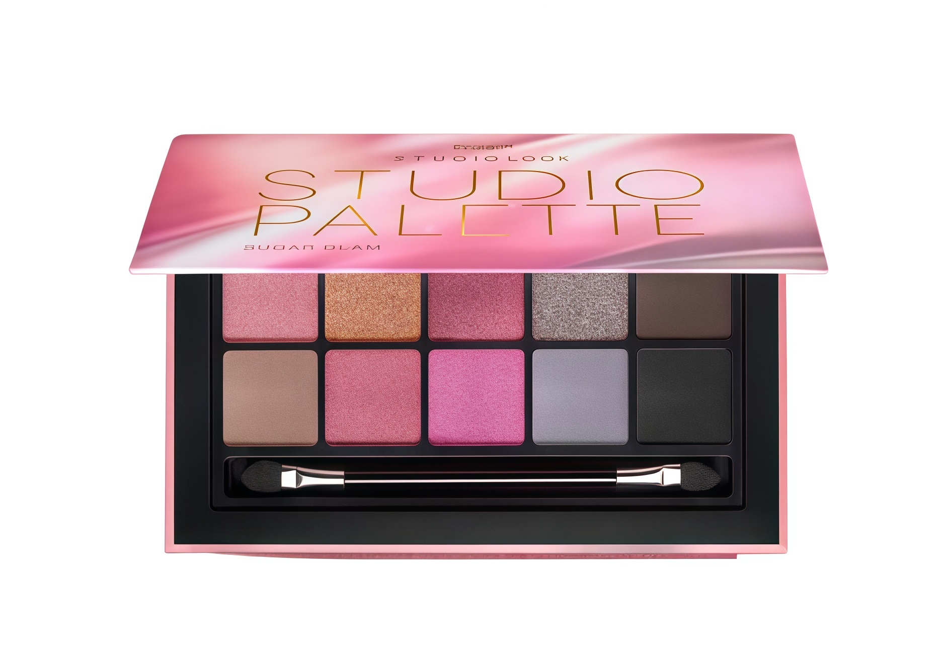 PALETA DE SOMBRAS  STUDIO LOOK  COLOR SUGAR GLAM CYZONE - 1