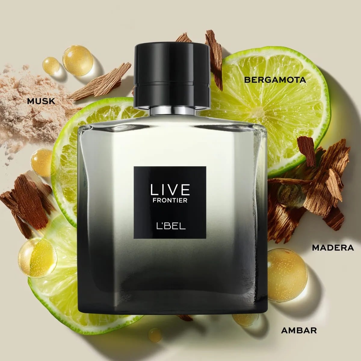 PERFUME DE HOMBRE LIVE FRONTIER LBEL - 3