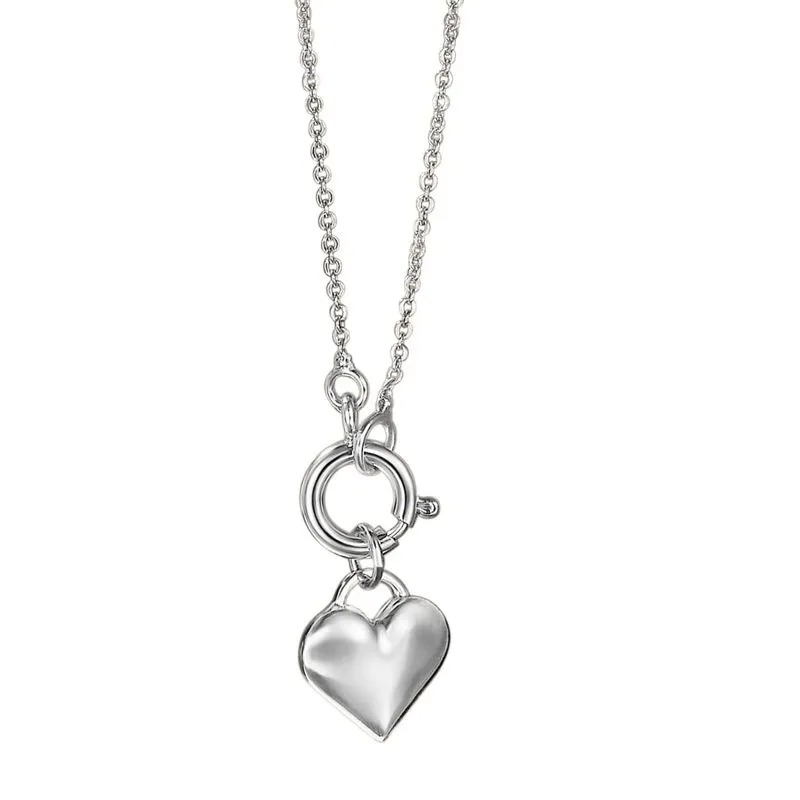 COLLAR AMARE SILVER CORAZON ESIKA - 1