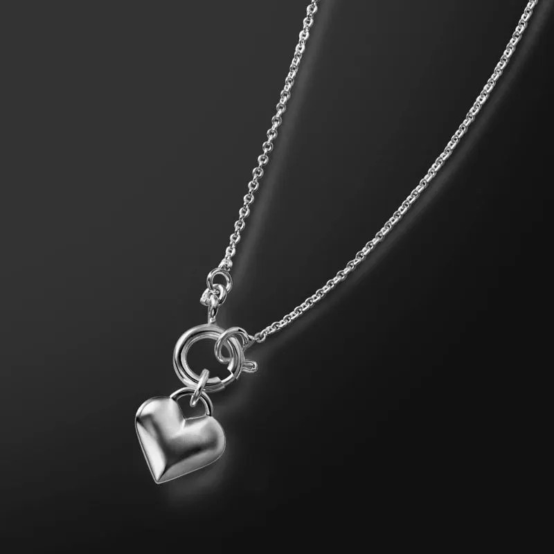 COLLAR AMARE SILVER CORAZON ESIKA - 3