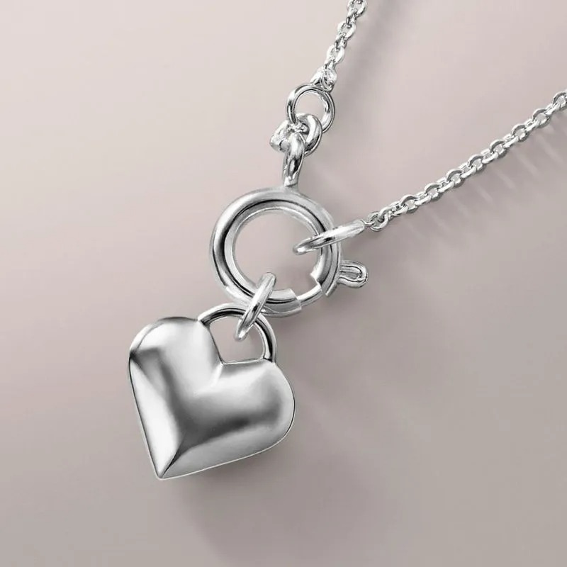 COLLAR AMARE SILVER CORAZON ESIKA - 4