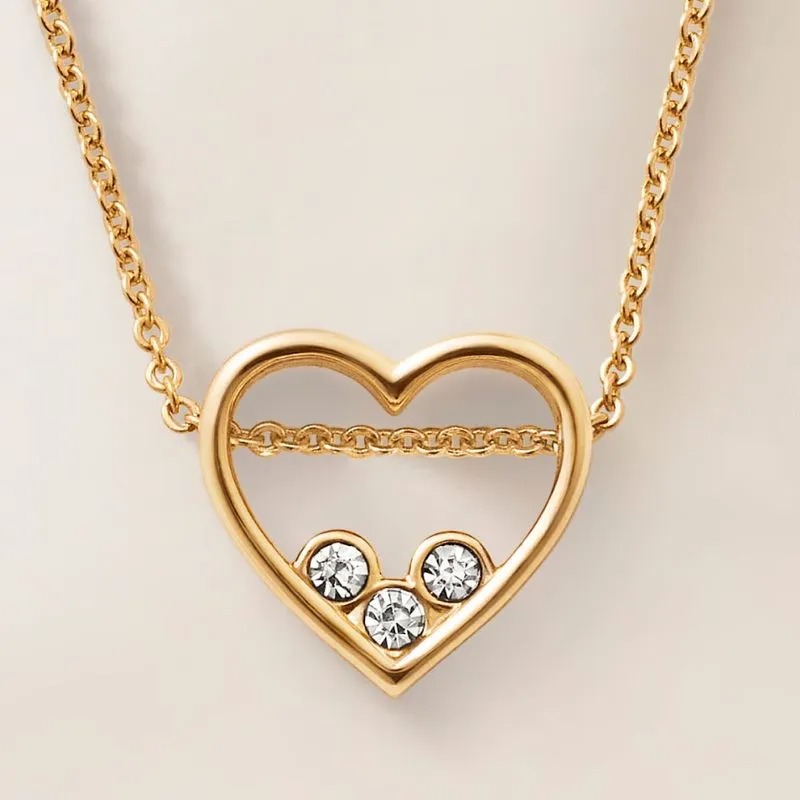 COLLAR DESTELLO DE AMOR CORAZON ÉSIKA - 1