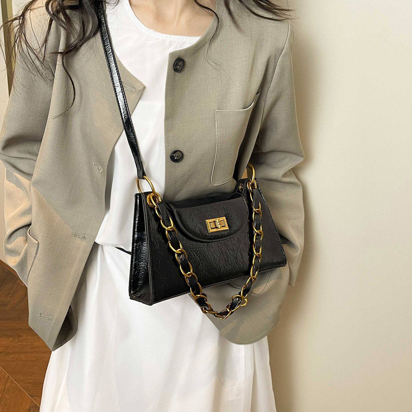 CARTERA DULCE ELEGANCE NEGRO - 3