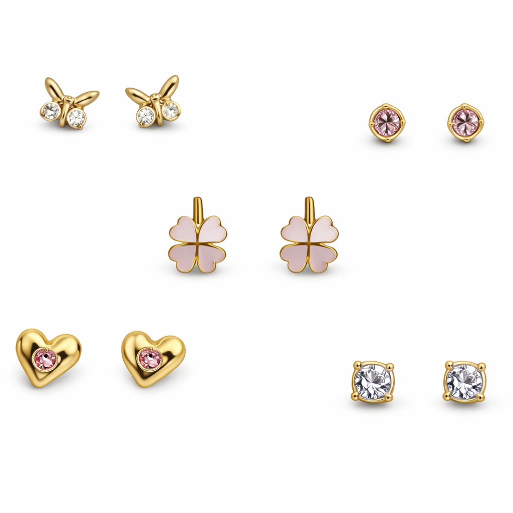 SET ARETES JARDIN ENCANTADO - 1