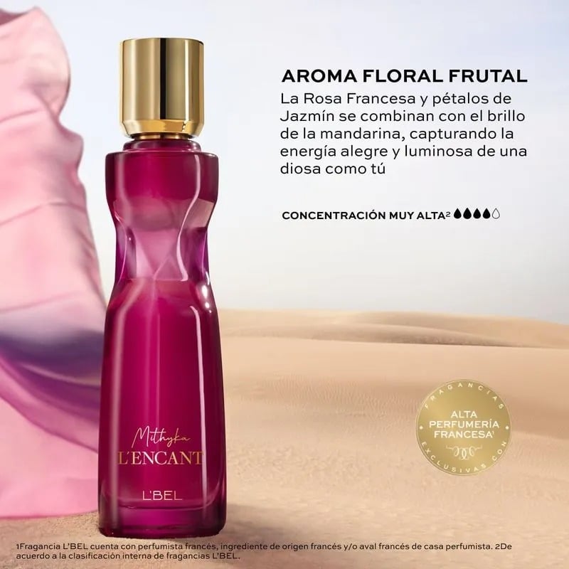 PERFUME MUJER MITHYKA L'ECANT LBEL - 2