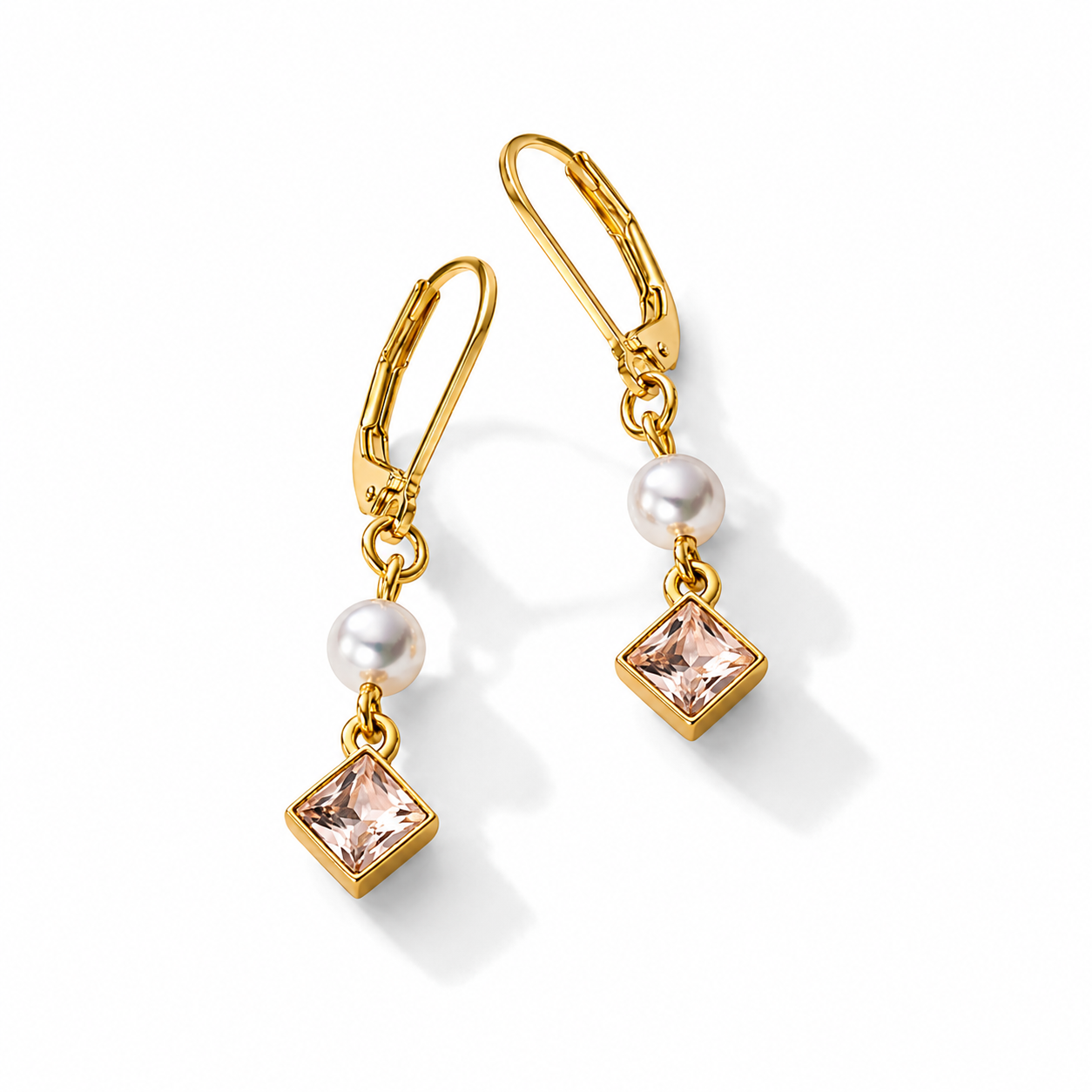 ARETES SPIGA ROSÉ YANBAL - 2