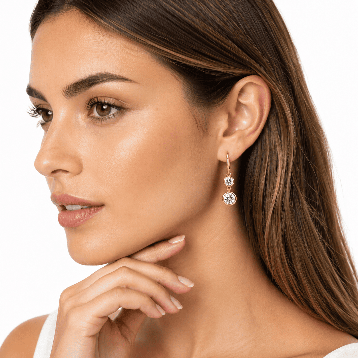 ARETES GALILEA CRISTAL YANBAL - 2