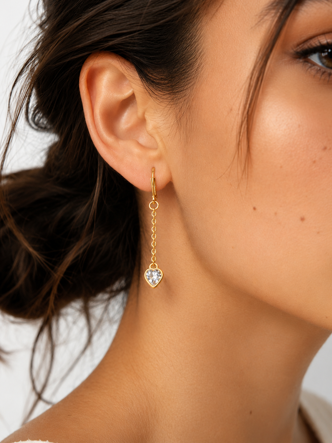 ARETES LUZIA CORAZÓN MUJER  YANBAL - 2