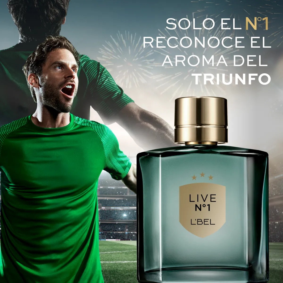 PERFUME HOMBRE LIVE Nº1 100 ML L'BEL - 4