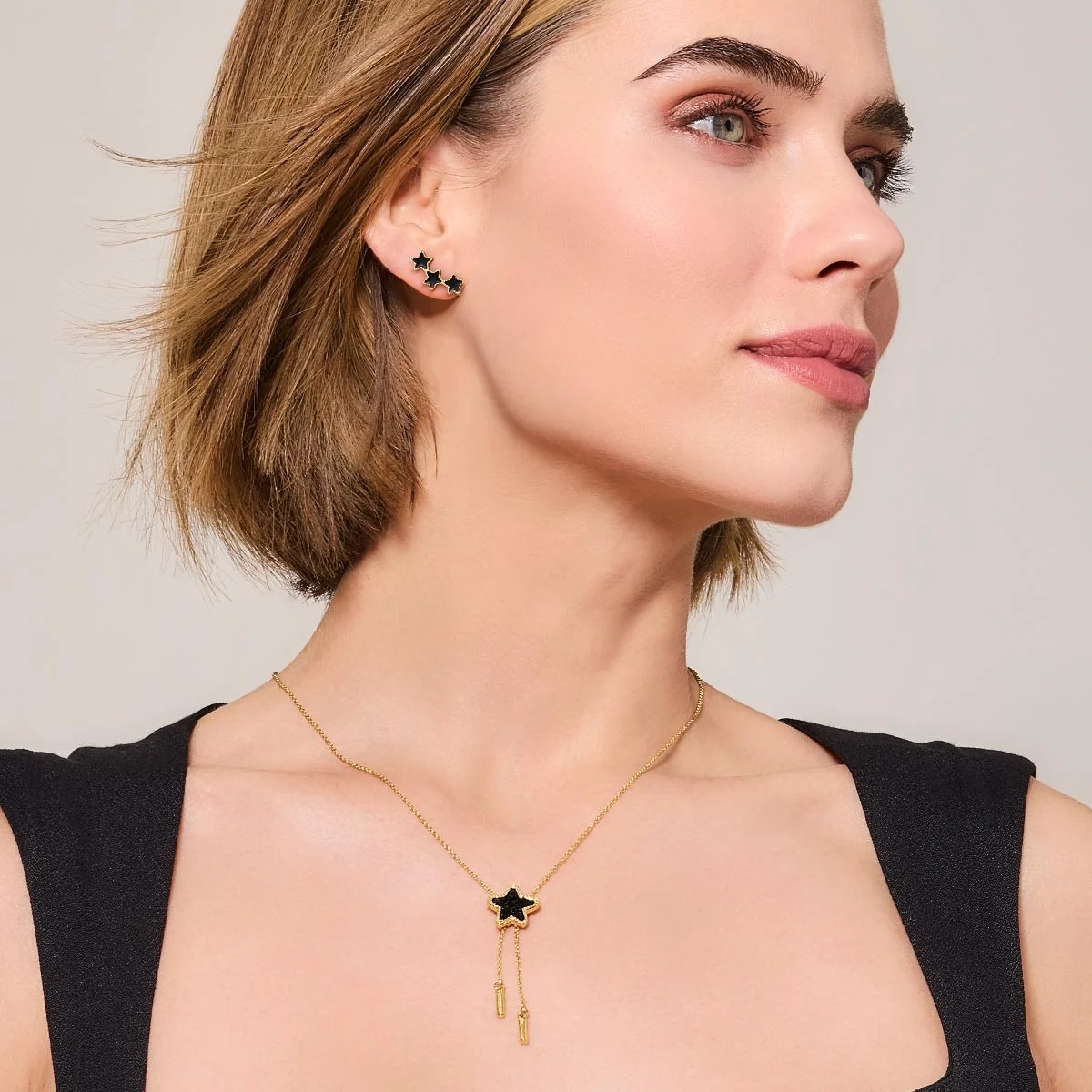 SET COLLAR + ARETES SPARKLING FEELS ESTRELLA ESTRELLA ESIKA - 2