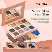PALETA DE SOMBRAS ULTRA PIGMENTACIÓN LARGA DURACIÓN SEXY GLAM YANBAL - 3