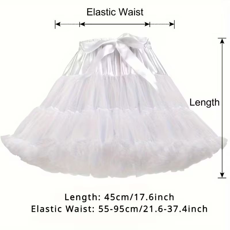 FALDA LOLITAS ENAGUA PARA VESTIDO COSPLAY - 3