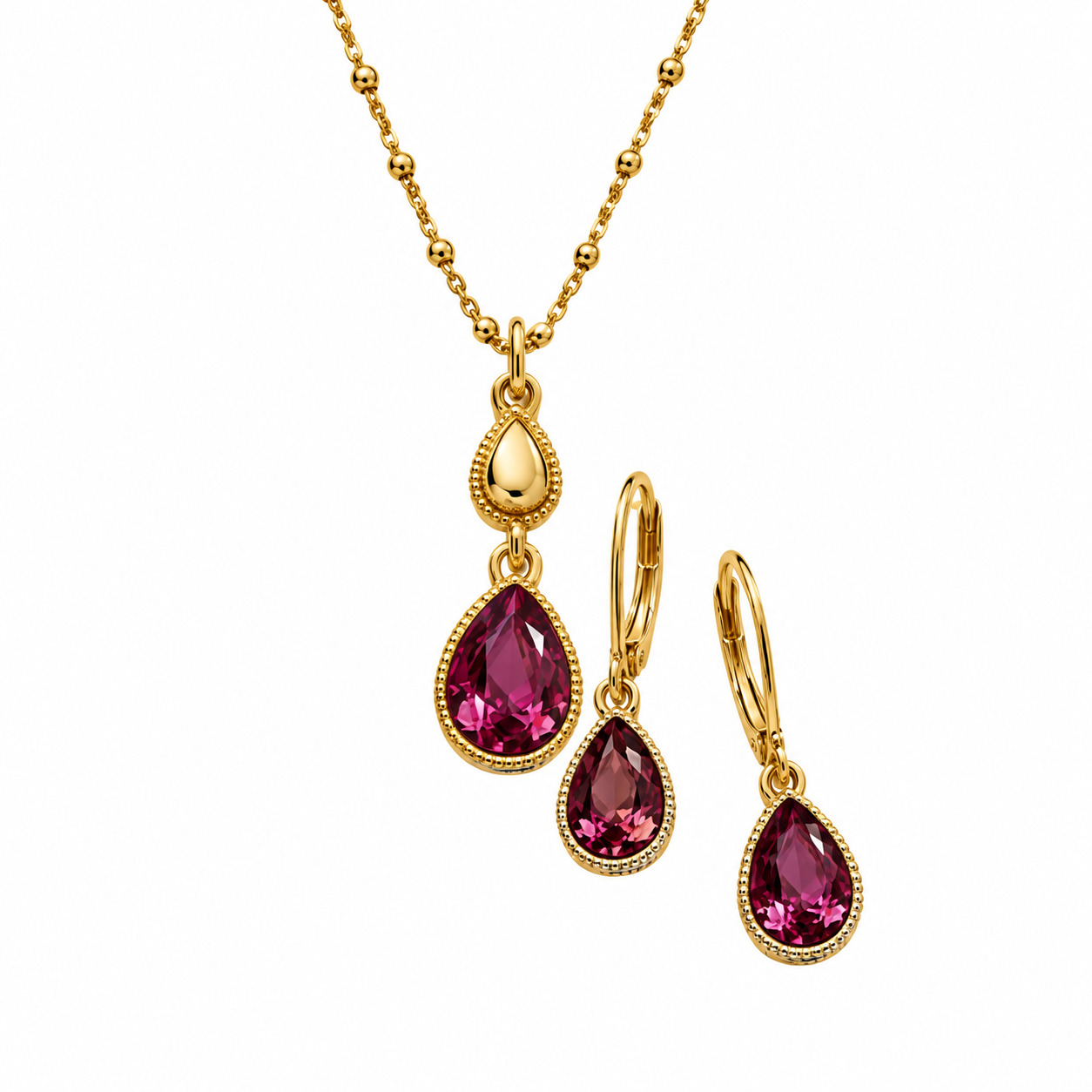 SET COLLAR + ARETES DIALA YANBAL - 1
