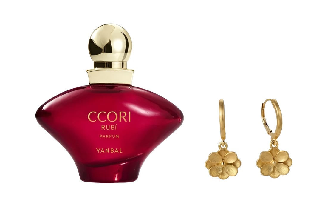 SET CCORI RUBI +ARETES YANBAL - 1
